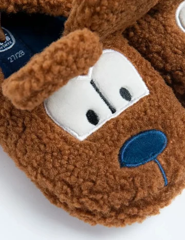 Papuci de Casa Cool Club, maro