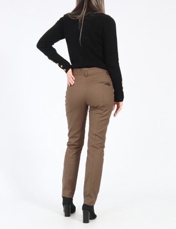 Pantaloni Zara, maro