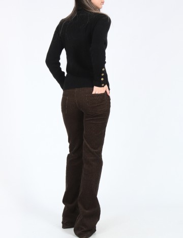 Pantaloni Zara, maro