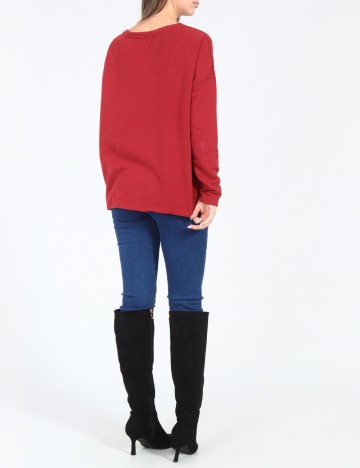 Bluza Pull&Bear, rosu