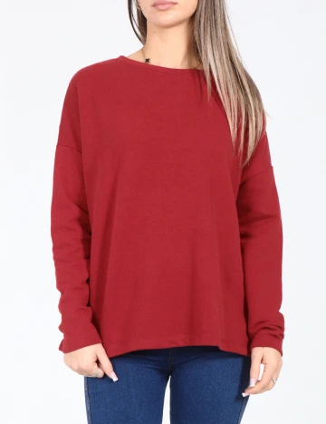 Bluza Pull&Bear, rosu