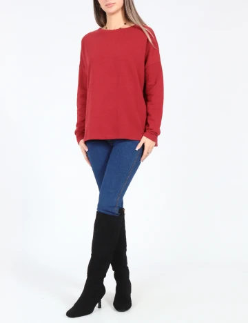 Bluza Pull&Bear, rosu