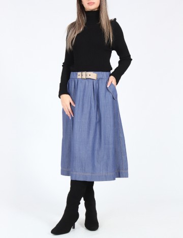 Fusta Zara, albastru