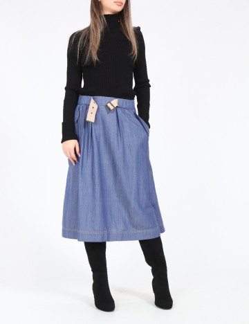Fusta Zara, albastru