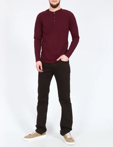 Bluza Pull&Bear, visiniu