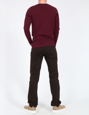 Bluza Pull&Bear, visiniu