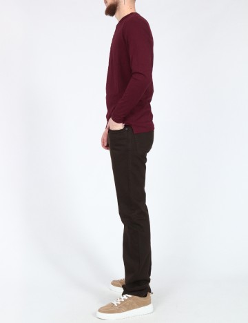 Bluza Pull&Bear, visiniu