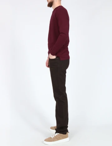 Bluza Pull&Bear, visiniu