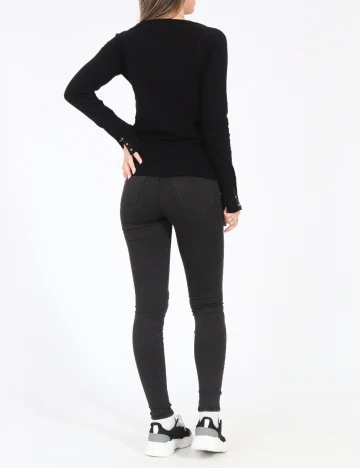 Blugi Pull&Bear, gri inchis