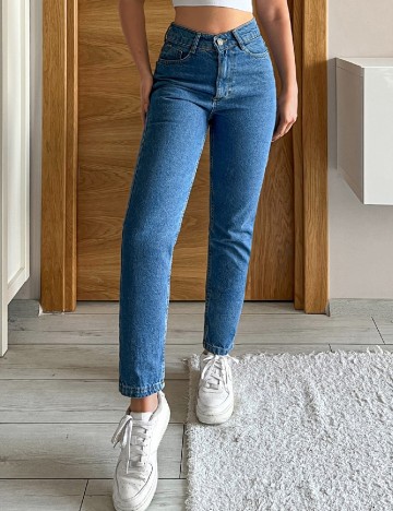 
						Blugi SHEIN, albastru