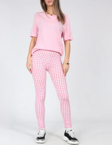 Colanti Zara, roz/alb