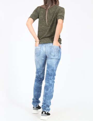 Blugi Zara, albastru