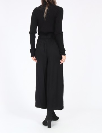 Pantaloni Pull&Bear, negru