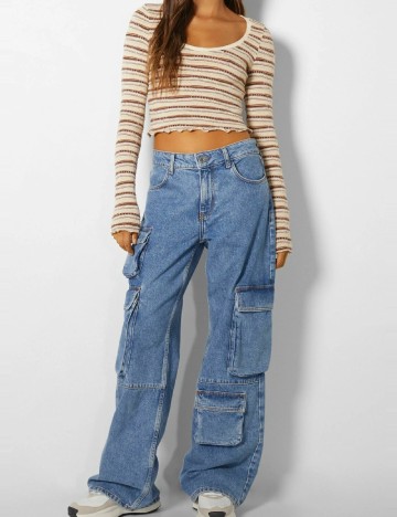 Bluza Bershka, mix culori