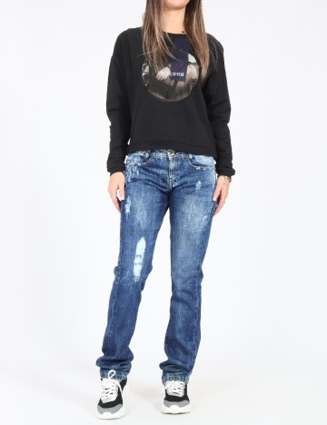 
						Blugi Zara, albastru