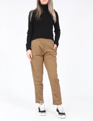 Pantaloni Zara, kaki