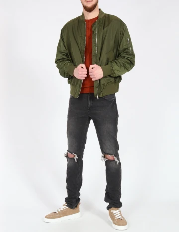 Jacheta Pull&Bear, verde Verde