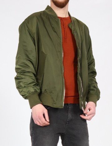 
						Jacheta Pull&Bear, verde