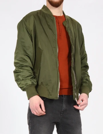 Jacheta Pull&Bear, verde Verde