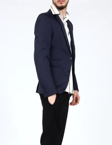 Sacou Zara, bleumarin