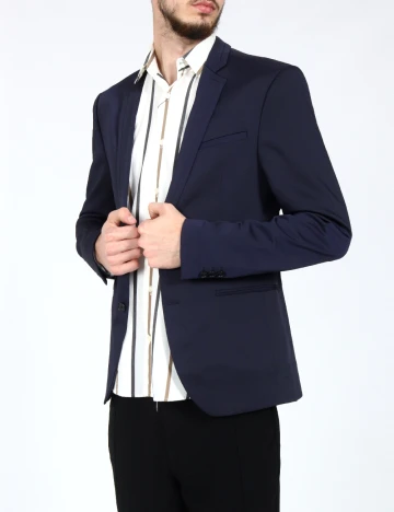 Sacou Zara, bleumarin