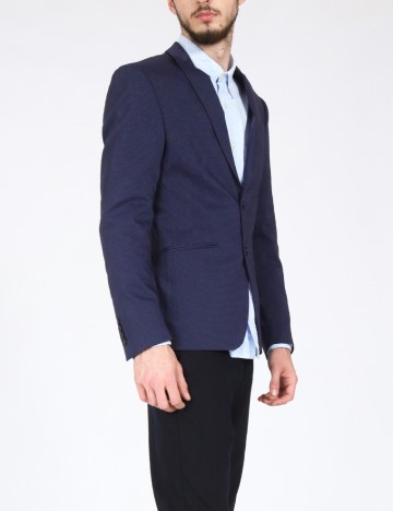 Sacou Zara, bleumarin