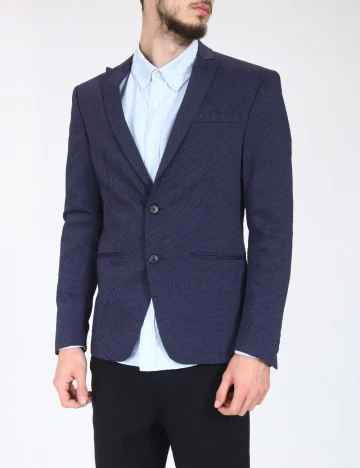 Sacou Zara, bleumarin