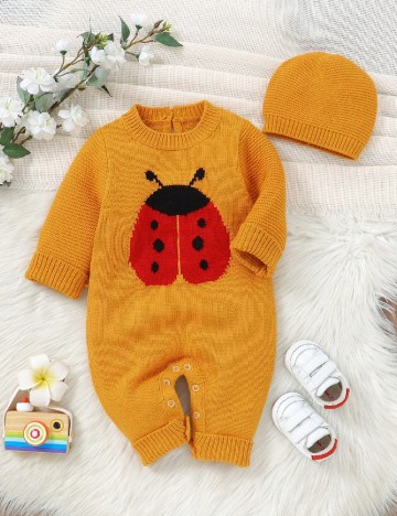 
						Salopeta Shein Kids, mustar