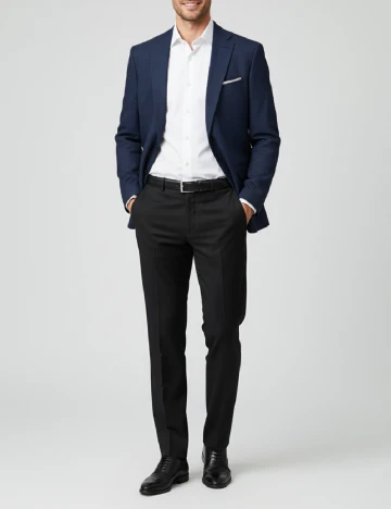 Sacou Zara, bleumarin