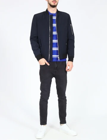 Jacheta Zara, bleumarin Albastru