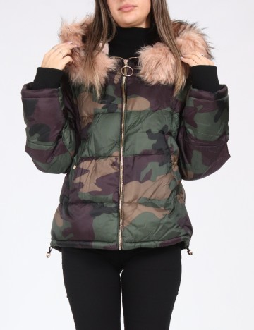 Geaca Pull&Bear, army