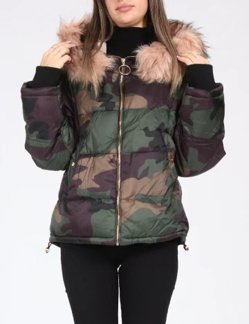 Geaca Pull&Bear, army