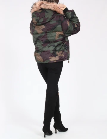 Geaca Pull&Bear, army