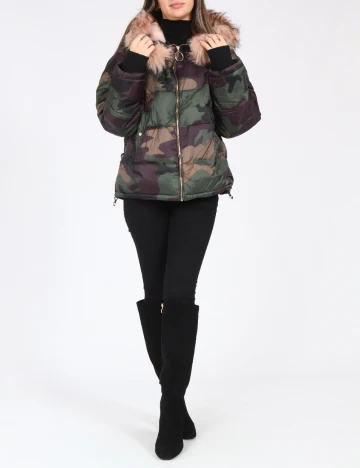 Geaca Pull&Bear, army