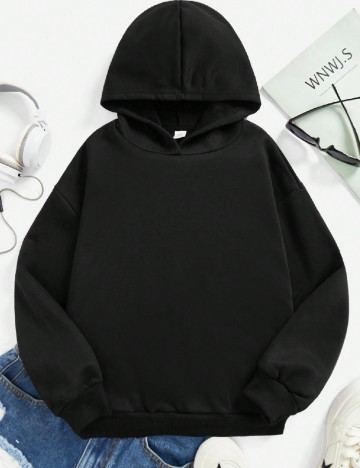 Hanorac Shein Kids, negru