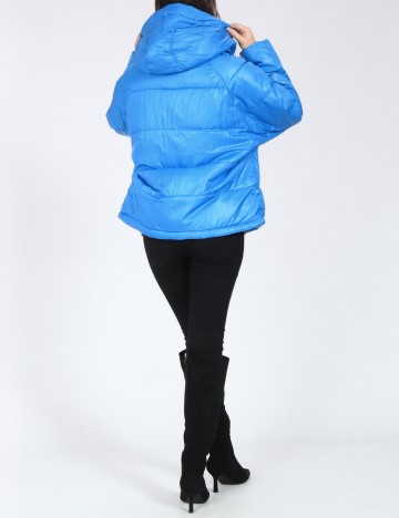 Geaca Oversize Zara, albastru