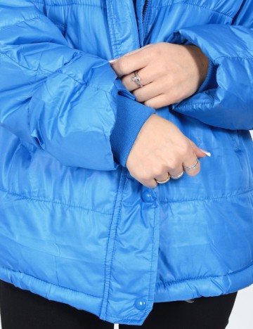 Geaca Oversize Zara, albastru