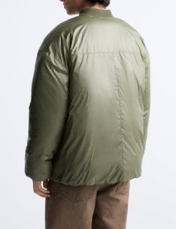 Geaca Oversize Zara, kaki