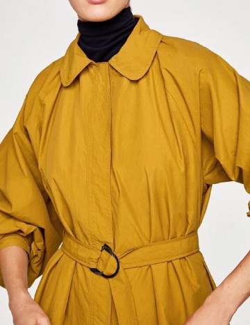 Jacheta de ploaie Zara, mustar