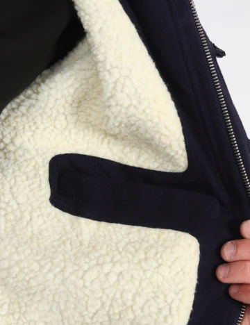 Jacheta Bershka, bleumarin Albastru