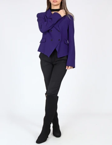 Sacou Zara, albastru