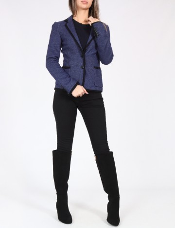 Sacou Zara, albastru