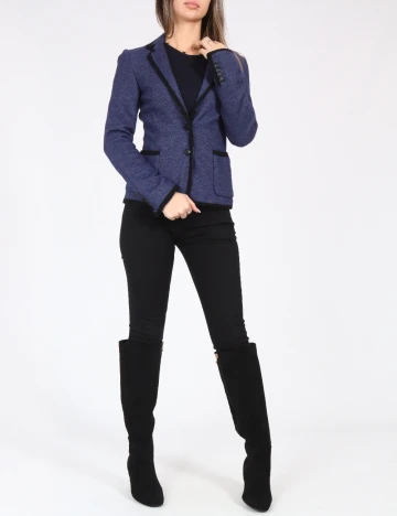 Sacou Zara, albastru Albastru