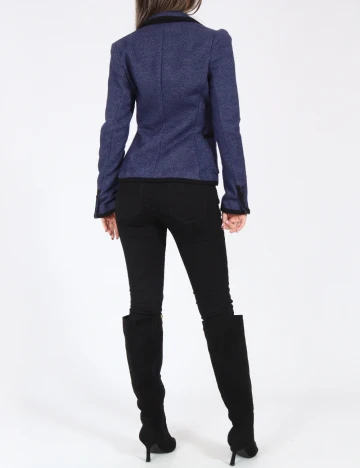 Sacou Zara, albastru Albastru