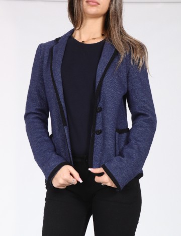 Sacou Zara, albastru