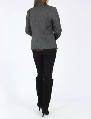 Sacou Zara, gri inchis