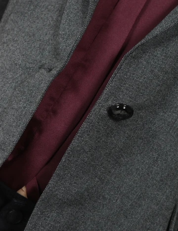 Sacou Zara, gri inchis