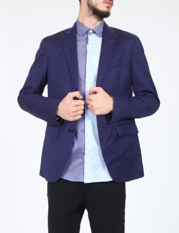 
						Sacou Massimo Dutti, bleumarin