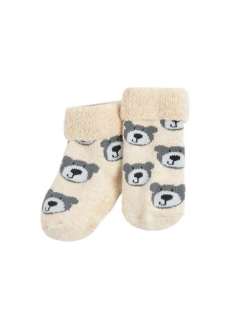 
						Sosete Cool Club, crem