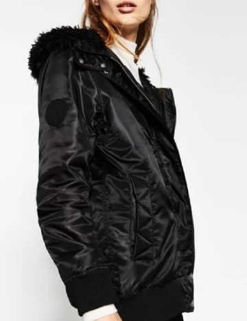 Geaca Zara, negru Negru